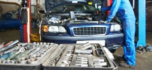 tools to repair a car
